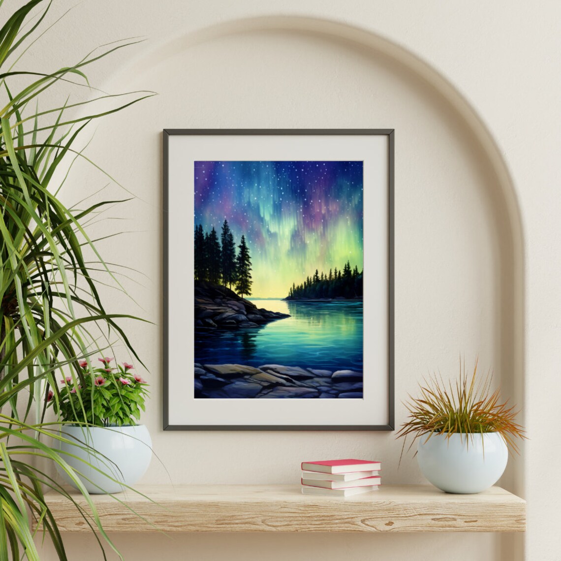 Voyageurs National Park Watercolor Art Print - Image 3