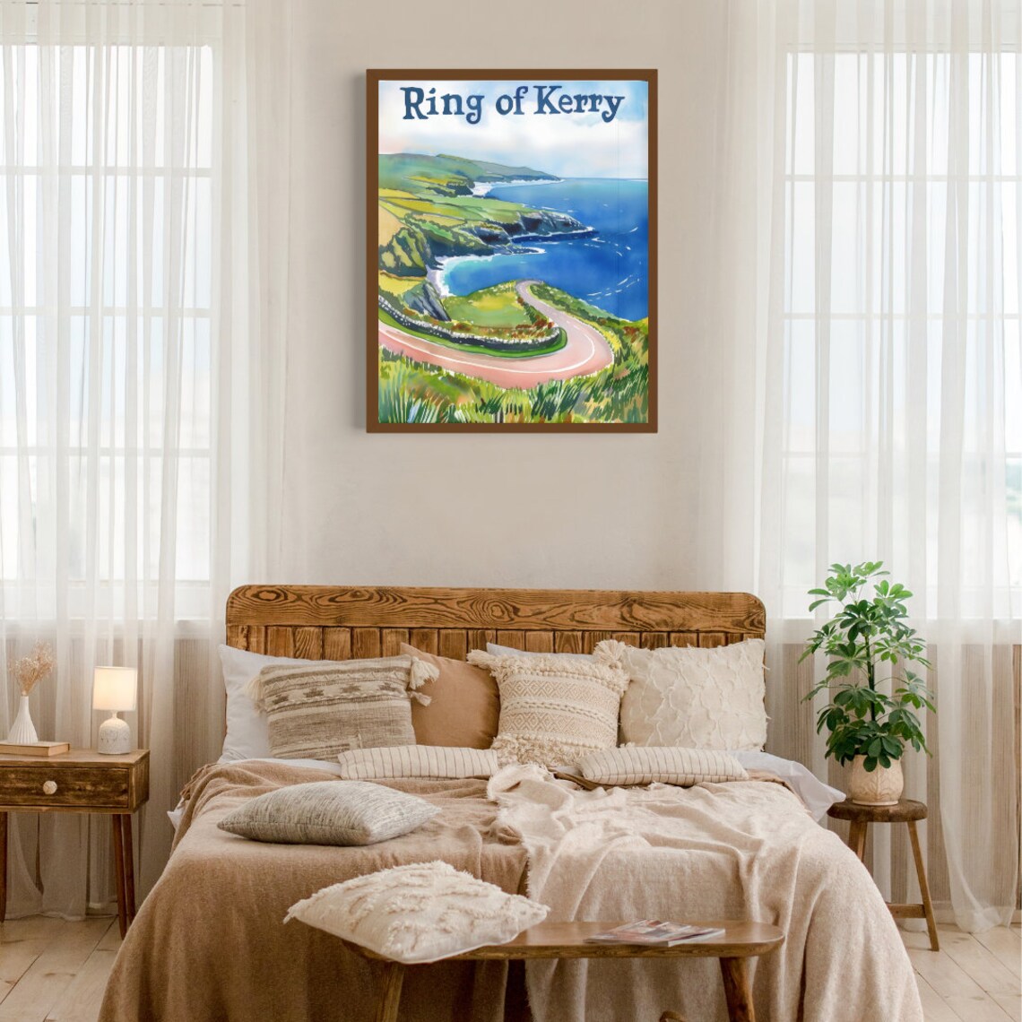 Ring of Kerry Winding Coastal Road Above The Atlantic Ireland Poster - Image 3