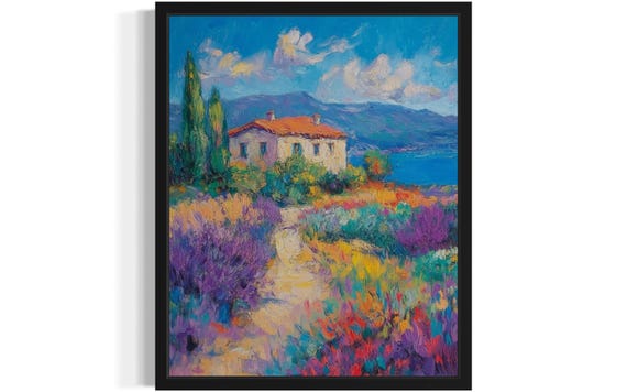 Bulgaria Countries Monet Art Print