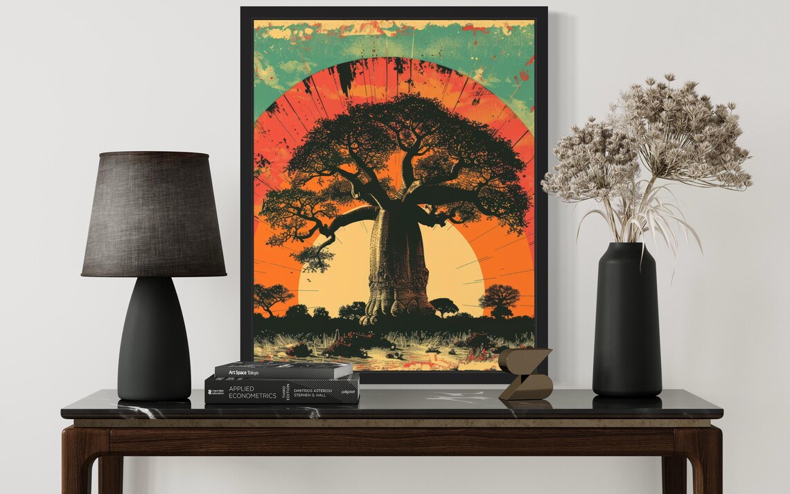 Baobab Tree Africa Art Print - Image 2