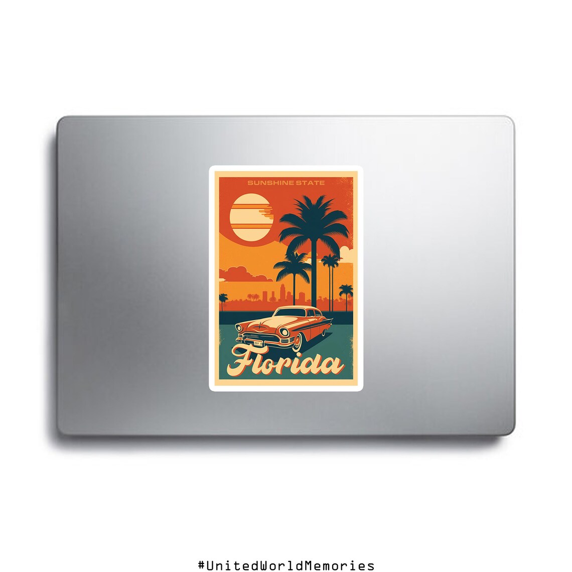 Florida Vintage Travel Poster, Sunshine State Art Print - Image 3