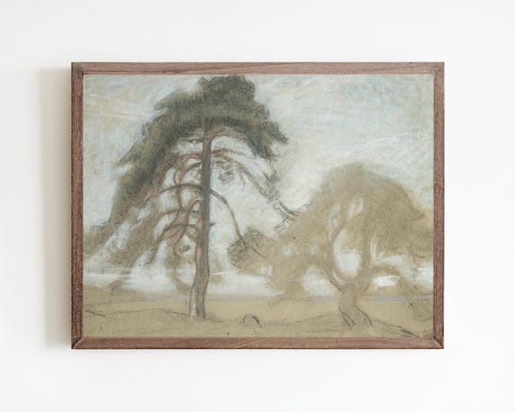 Tree Sketch Art, Nature Inspired Illustration