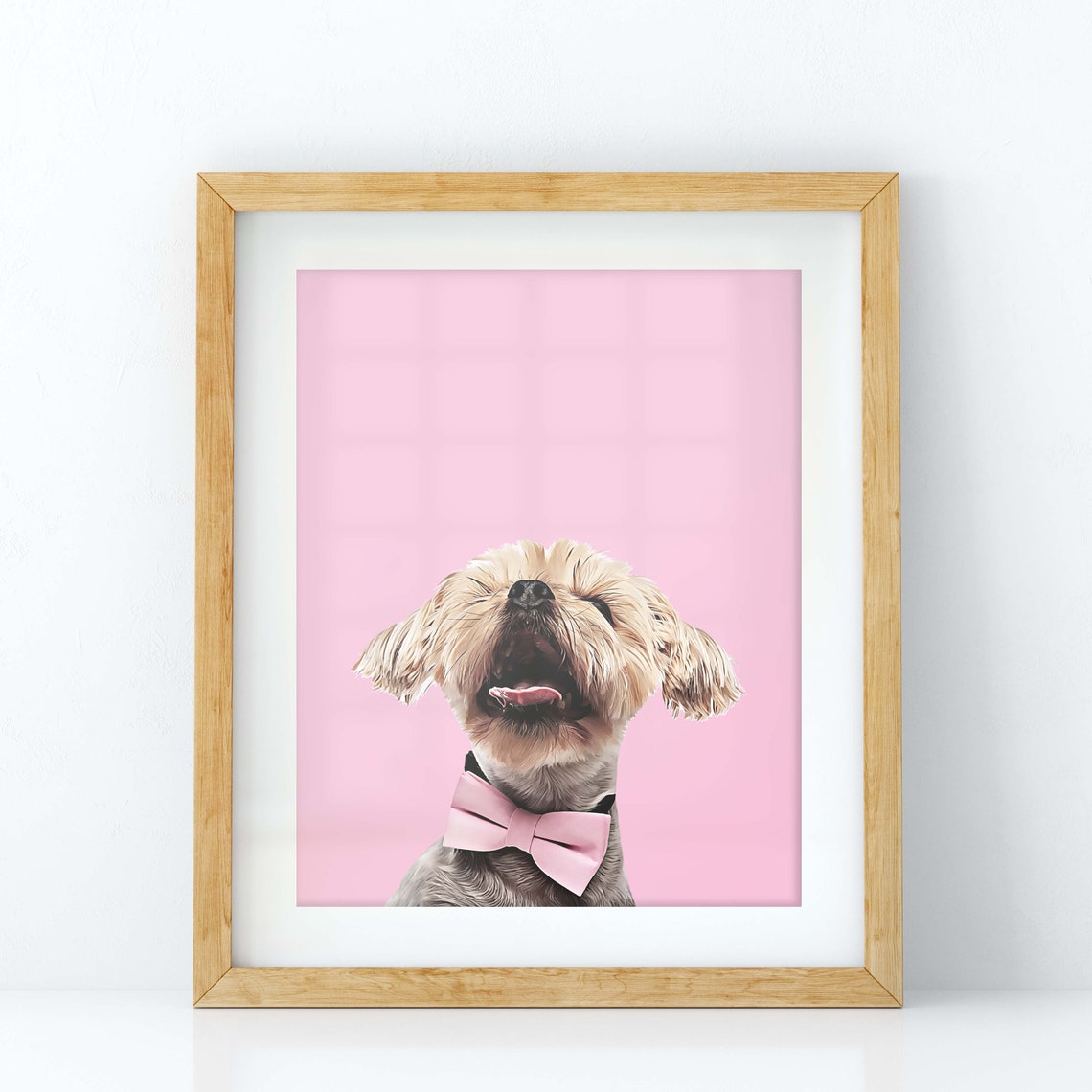 Custom Dog or Cat Portrait From Photo, Art Print - Image 4