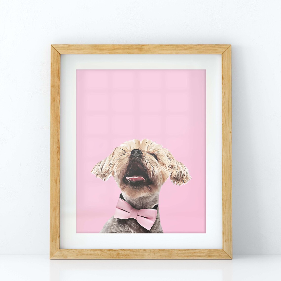 Custom Pet Portrait, Dog and Cat Memorial Art Print - Image 3