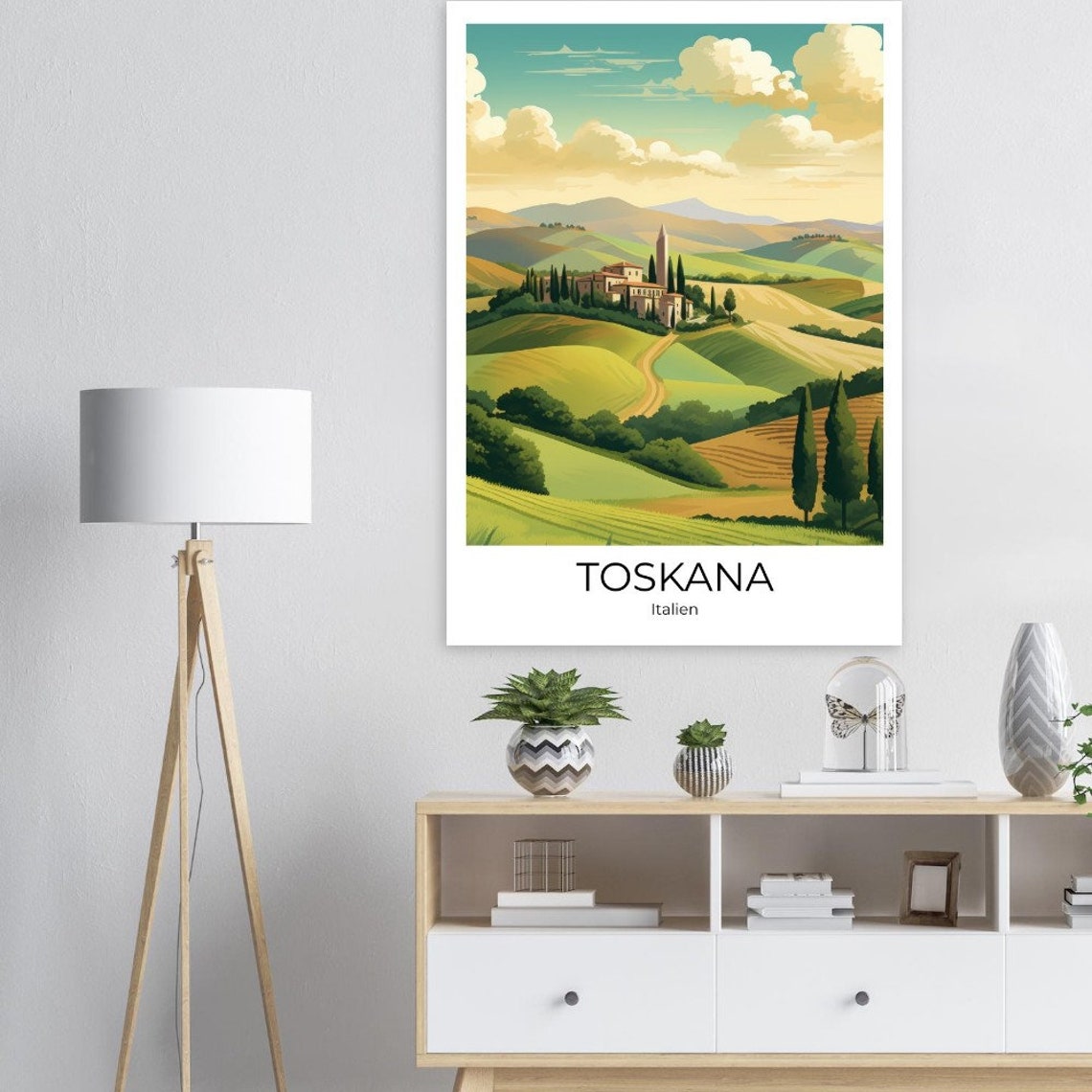 Tuscany Travel Poster Siena Travel Print Siena Premium Poster Siena Gift Siena Travel Souvenir Tuscany Travel Poster Italy Travel Print - Image 3