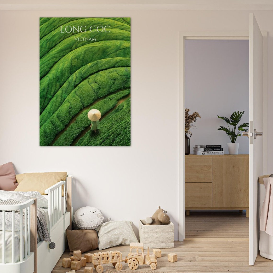 Long Coc Vietnam Travel Poster Of Vietnam Wall Art Vietnam Travel Vietnam Hanoi Wall Decoration - Image 4