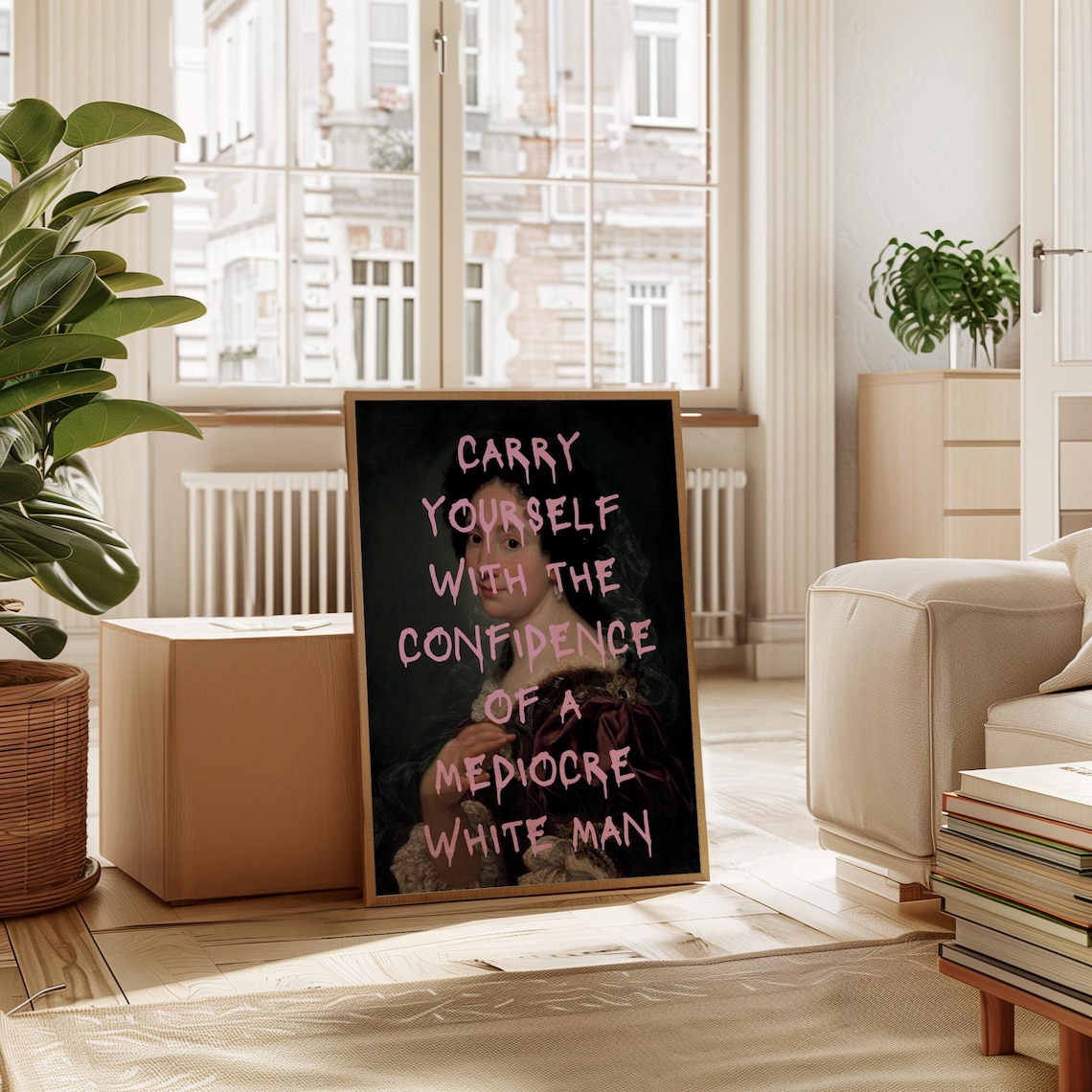 Feminism Poster, Vintage Feminist Quote Art Print - Image 6