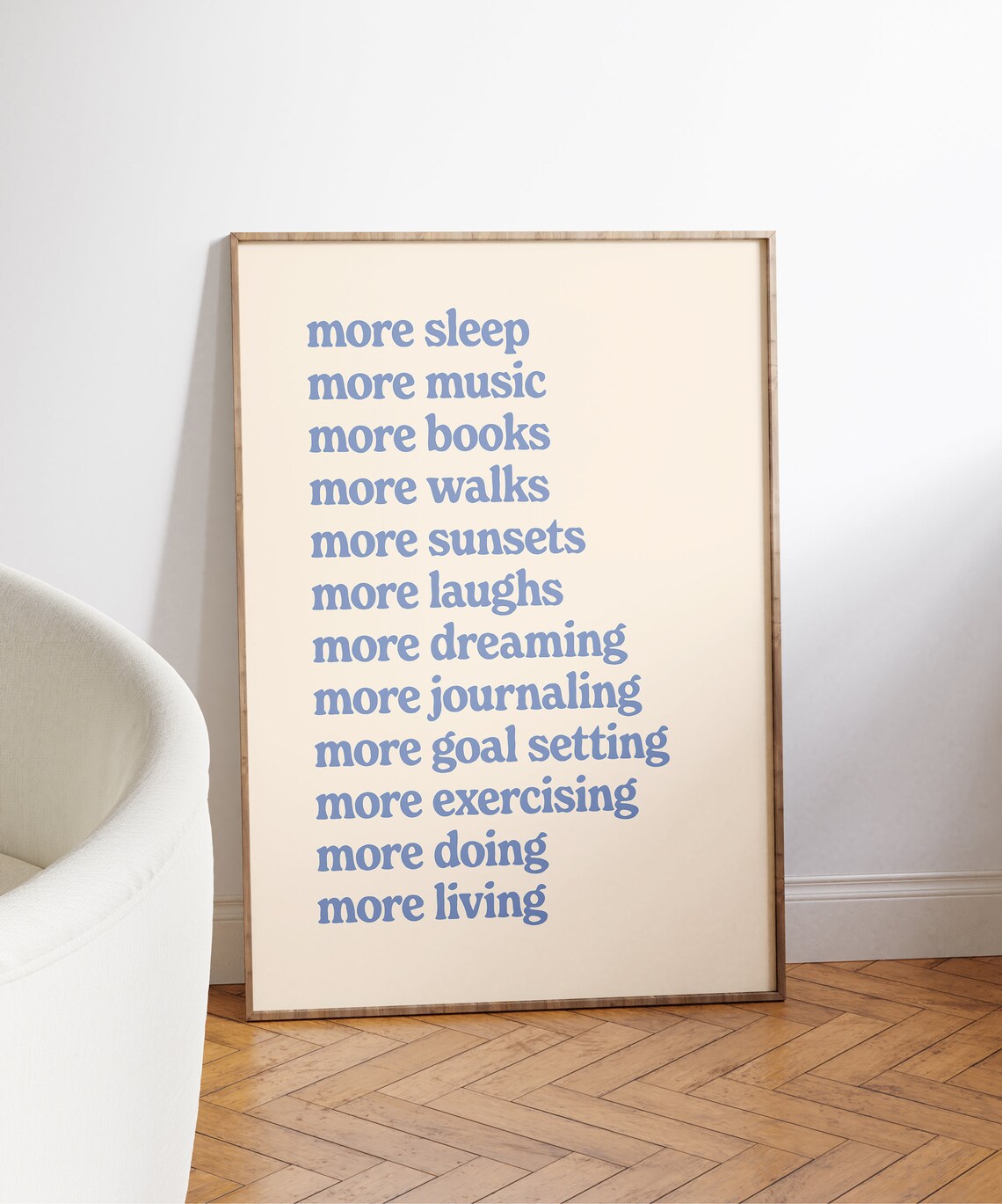 Self Care Positive Habits Retro Quote Poster - Image 7
