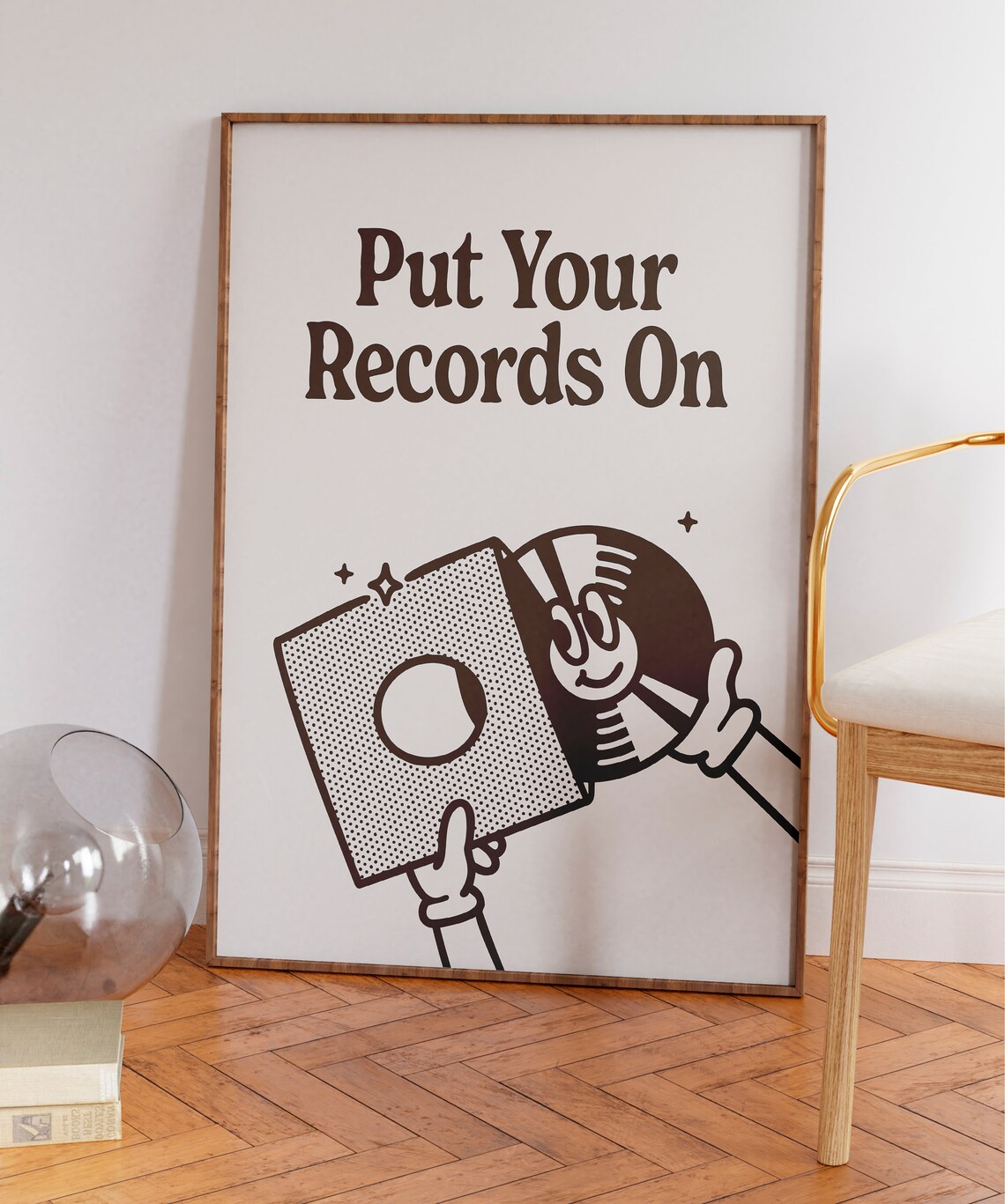 Retro Music Vinyl Record Art Print, Vintage Poster - Image 5