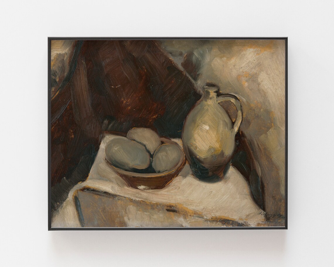 Kitchen Still Life Vintage Farmhouse Art Print - Image 3