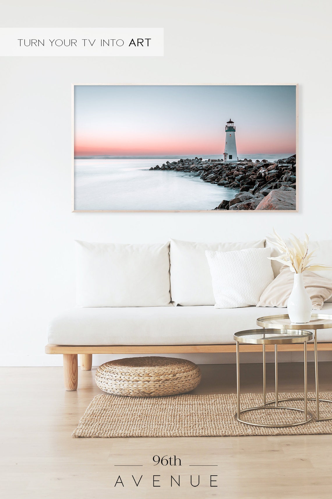 Lighthouse - Coastal Wall Art - Image 2