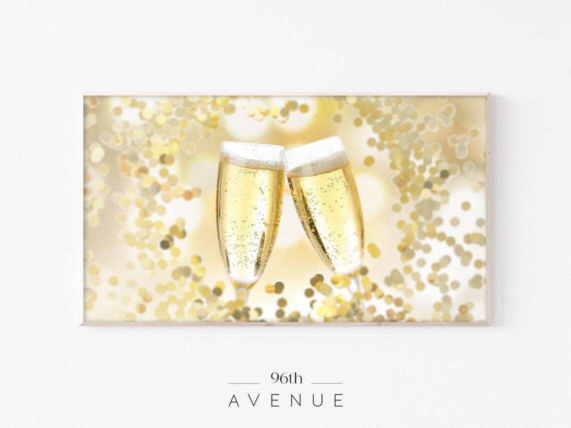 Frame TV Art Celebration, Abstract Modern Art Print