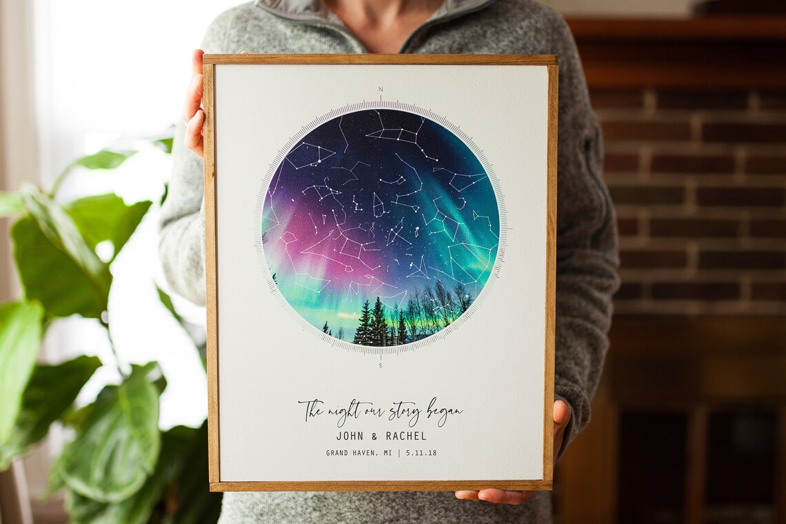Constellation Star Map, 50th Birthday Gift - Image 3
