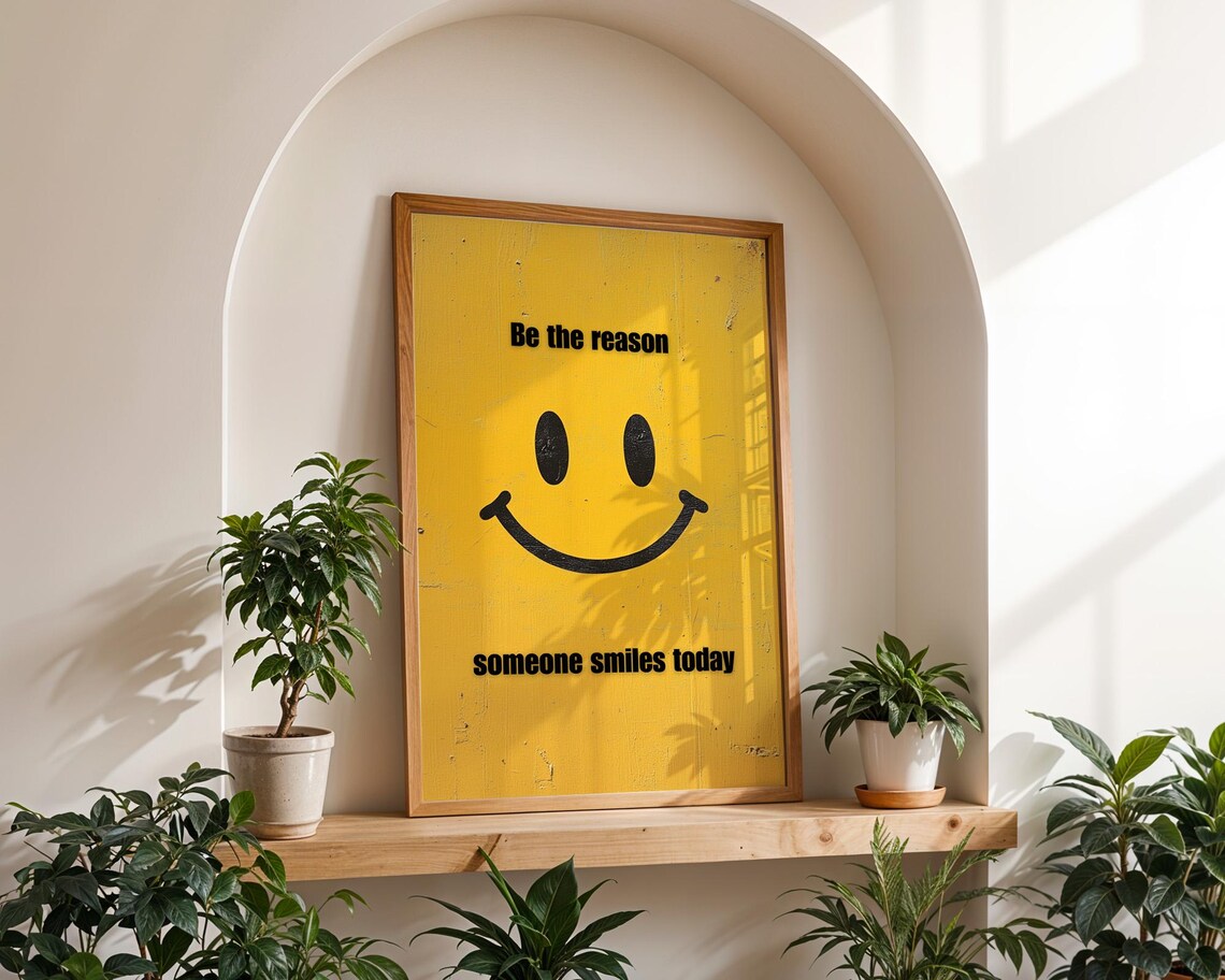 Be The Reason Someone Smiles Today, Motivational Quote - Image 5