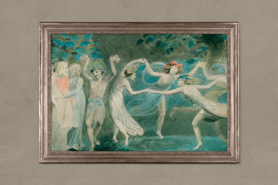 Midsummer Night's Dream Painting, Shakespeare Print - Image 3
