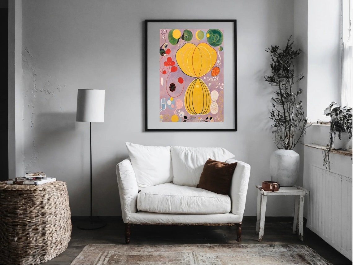 Hilma af Klint Ten Largest Adulthood Mystical Abstract Poster - Image 6