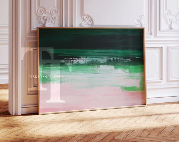 Abstract Oil Painting Art Print