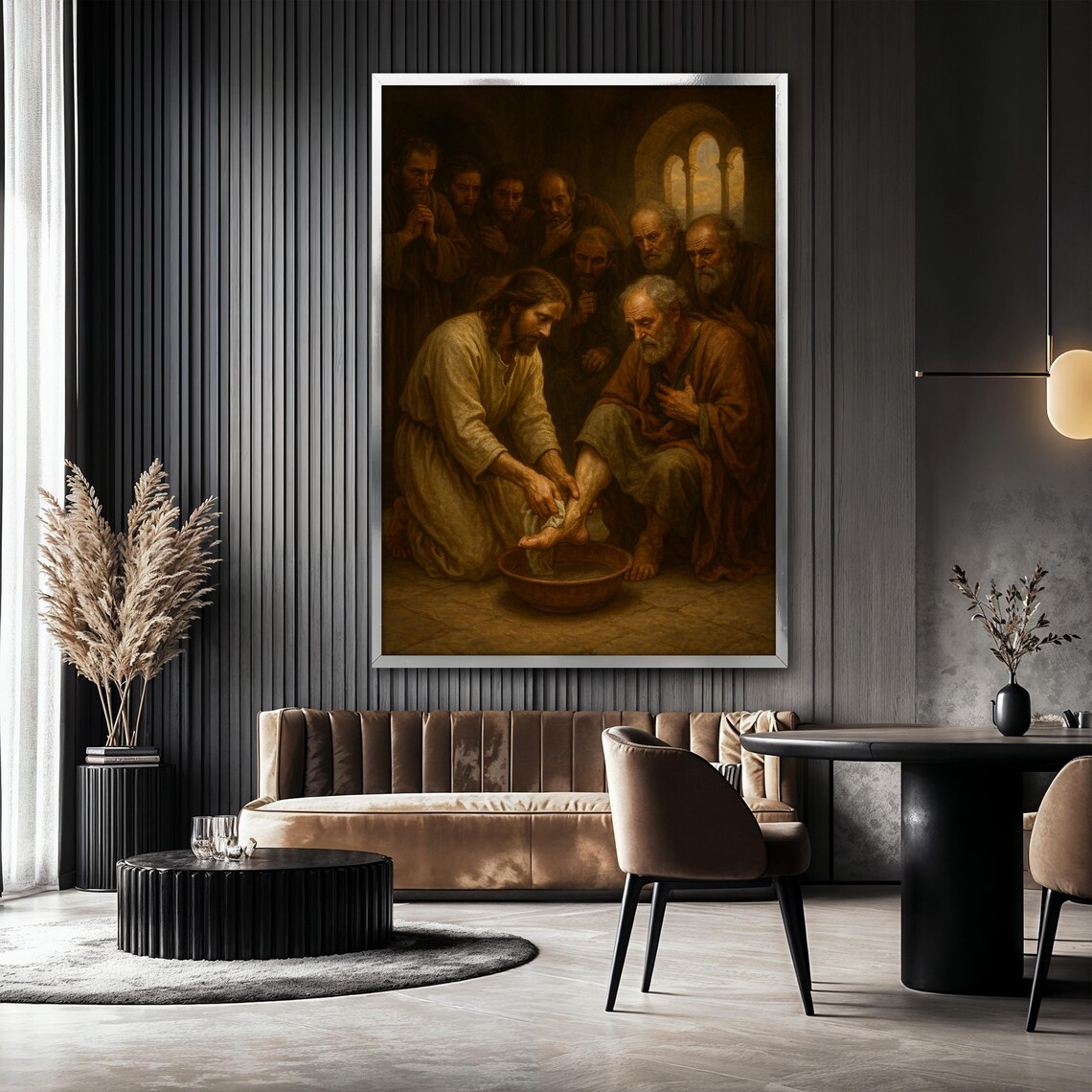 Jesus Washing The Feet Of His Disciples, Christian Art - Image 2