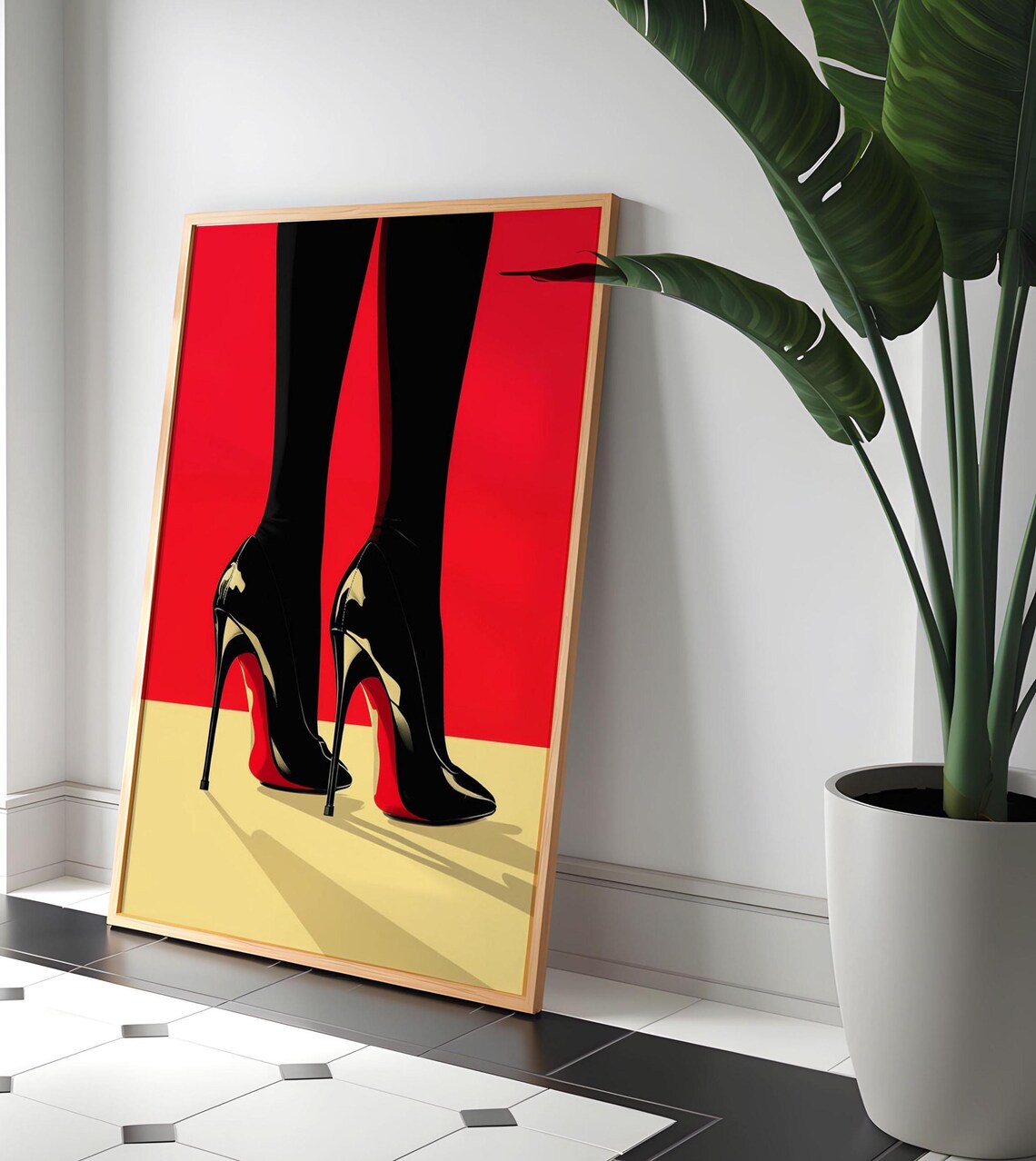High Hill Women Retro, Home Decor Poster - Image 6