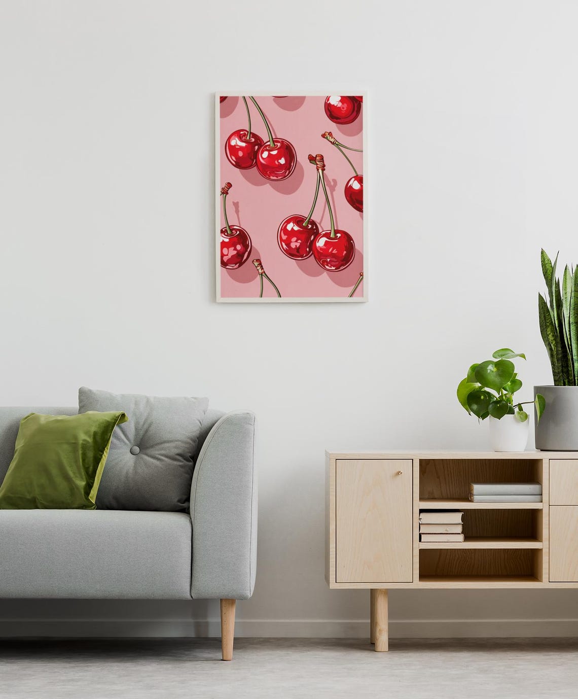 Retro Cherries, Charming Sweet Decor Poster - Image 4
