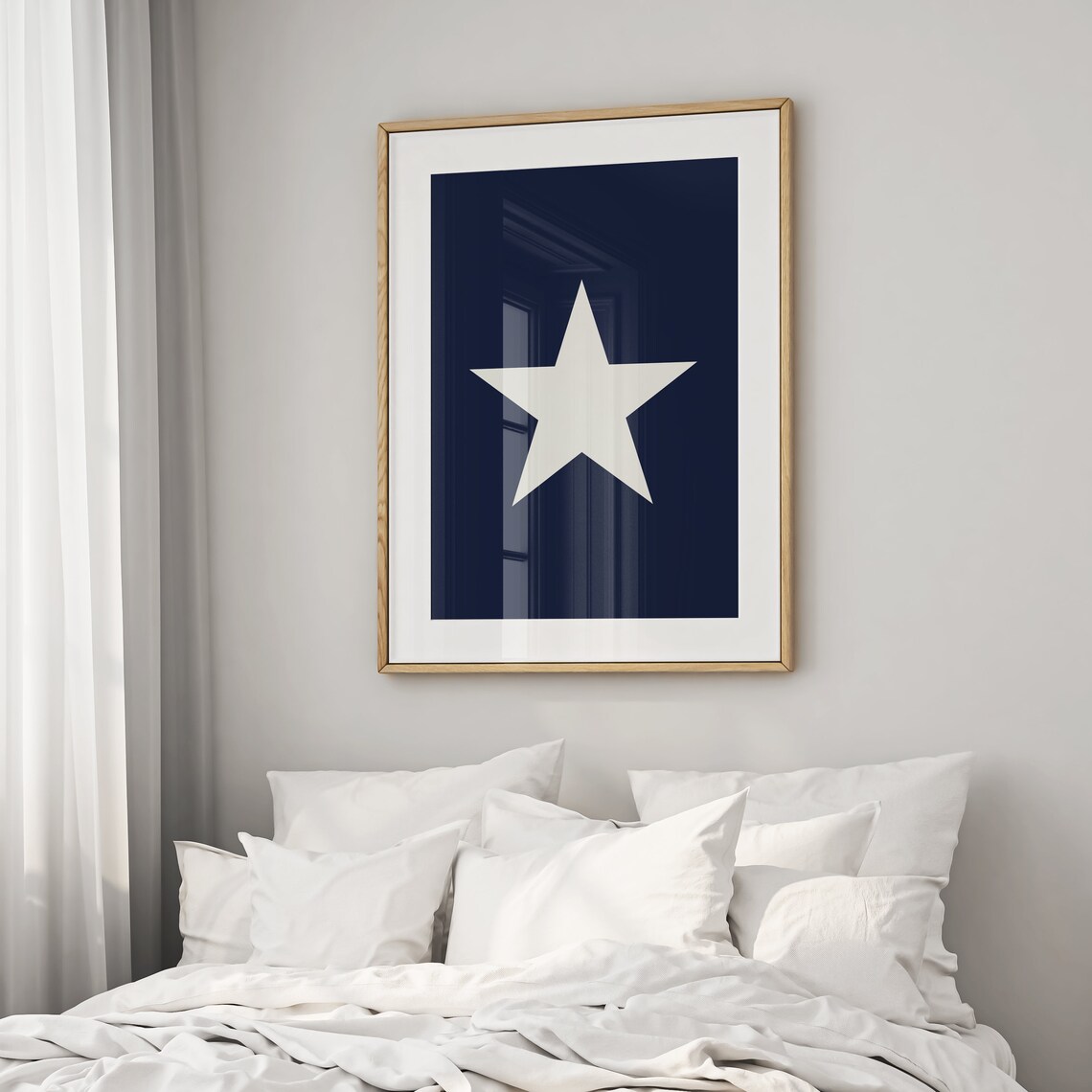 Star Girl Y2K Aesthetic Art Print, Retro Decor - Image 2