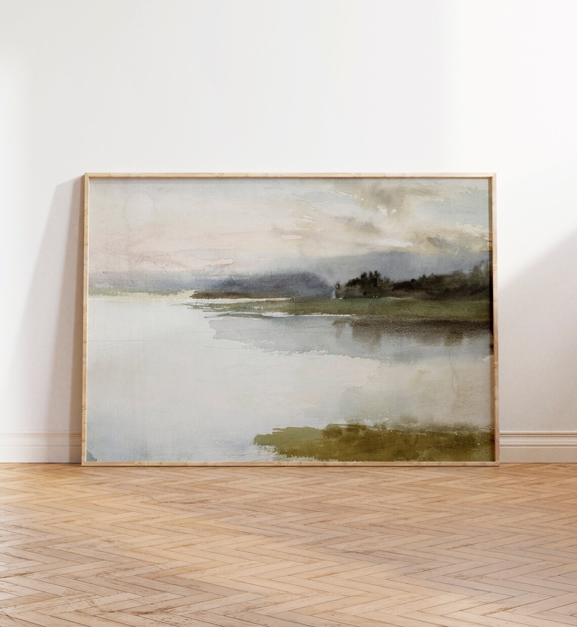 Landscape Watercolor Painting Travel Poster - Image 4