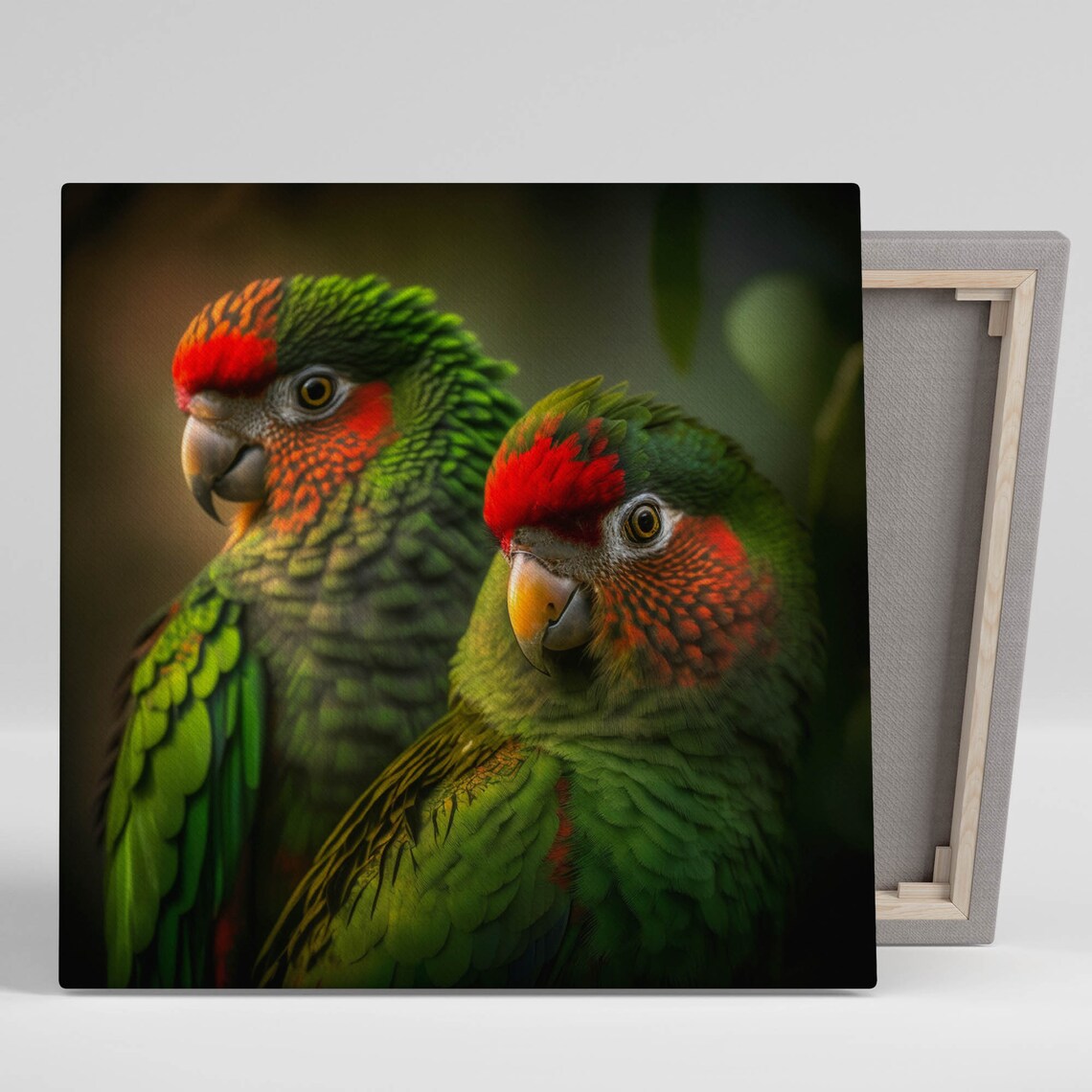 Parrot Wall Art Print, Bird Decor for Home Interior