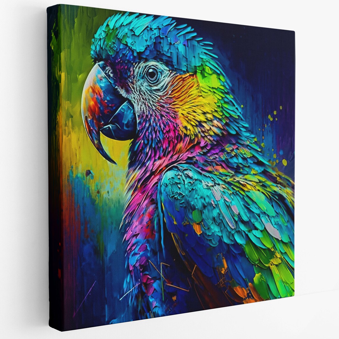 Parrot Art Print for Living Room and Bathroom Decor - Image 3