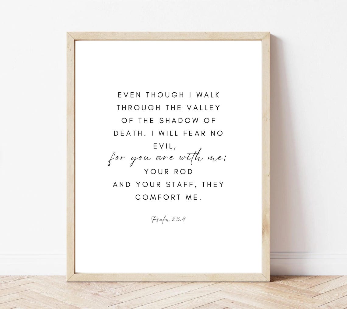 Psalm 23 - Scripture Wall Art