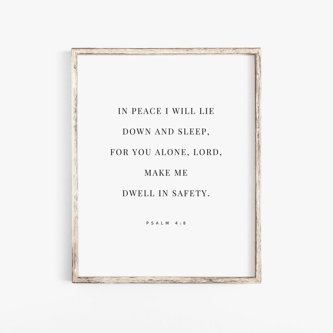 Psalm 48 Bible Verse Scripture Art Print
