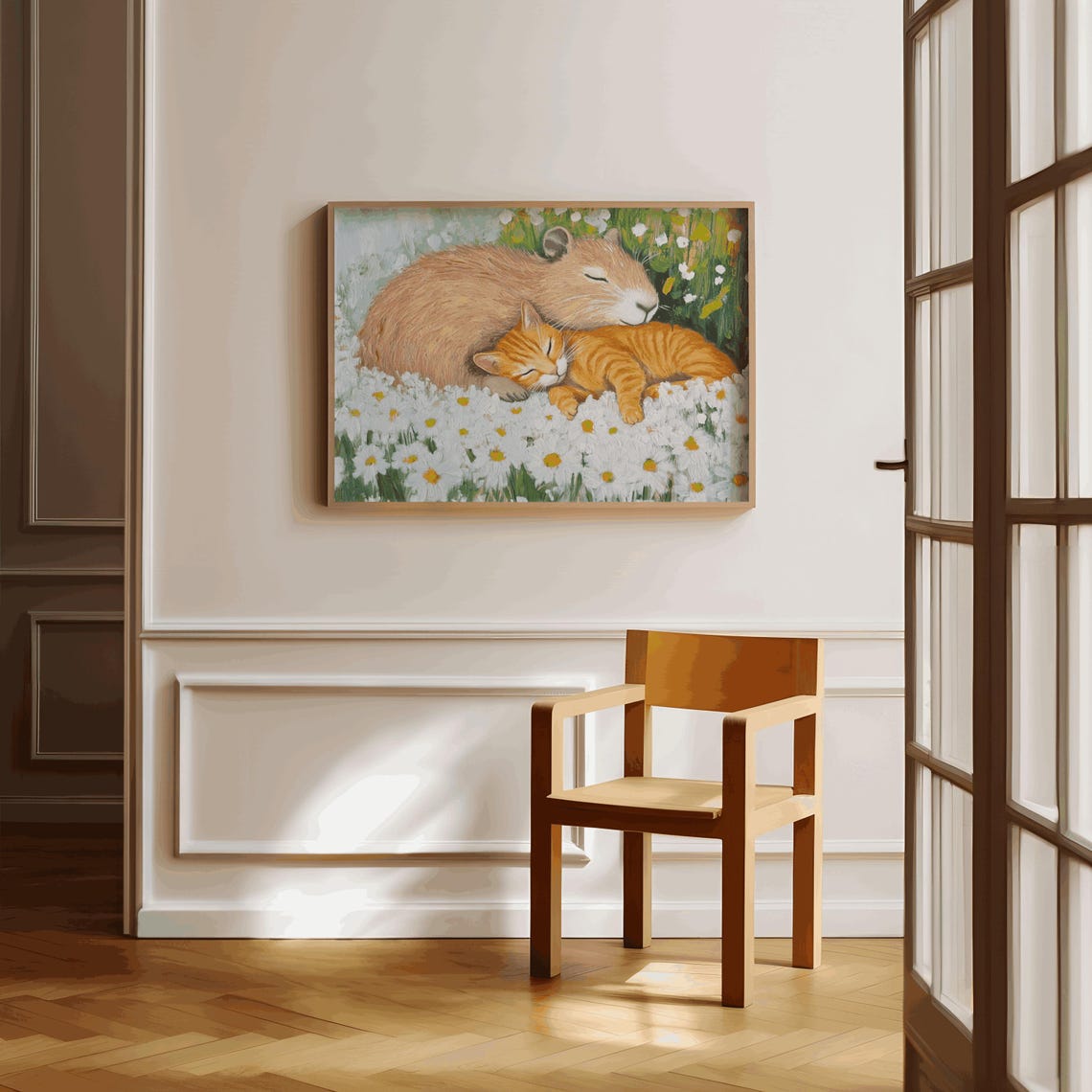 Digital Art Buying Guide Gallery Wall Tips Cherub Gallery Poster - Image 3