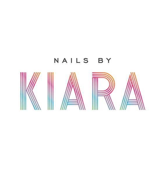 Premade Logo Design Holographic Logo Retro Logo Striped Logo Design Photography Logo Eyelash Extensions Boutique Beauty Salon Makeup Artist