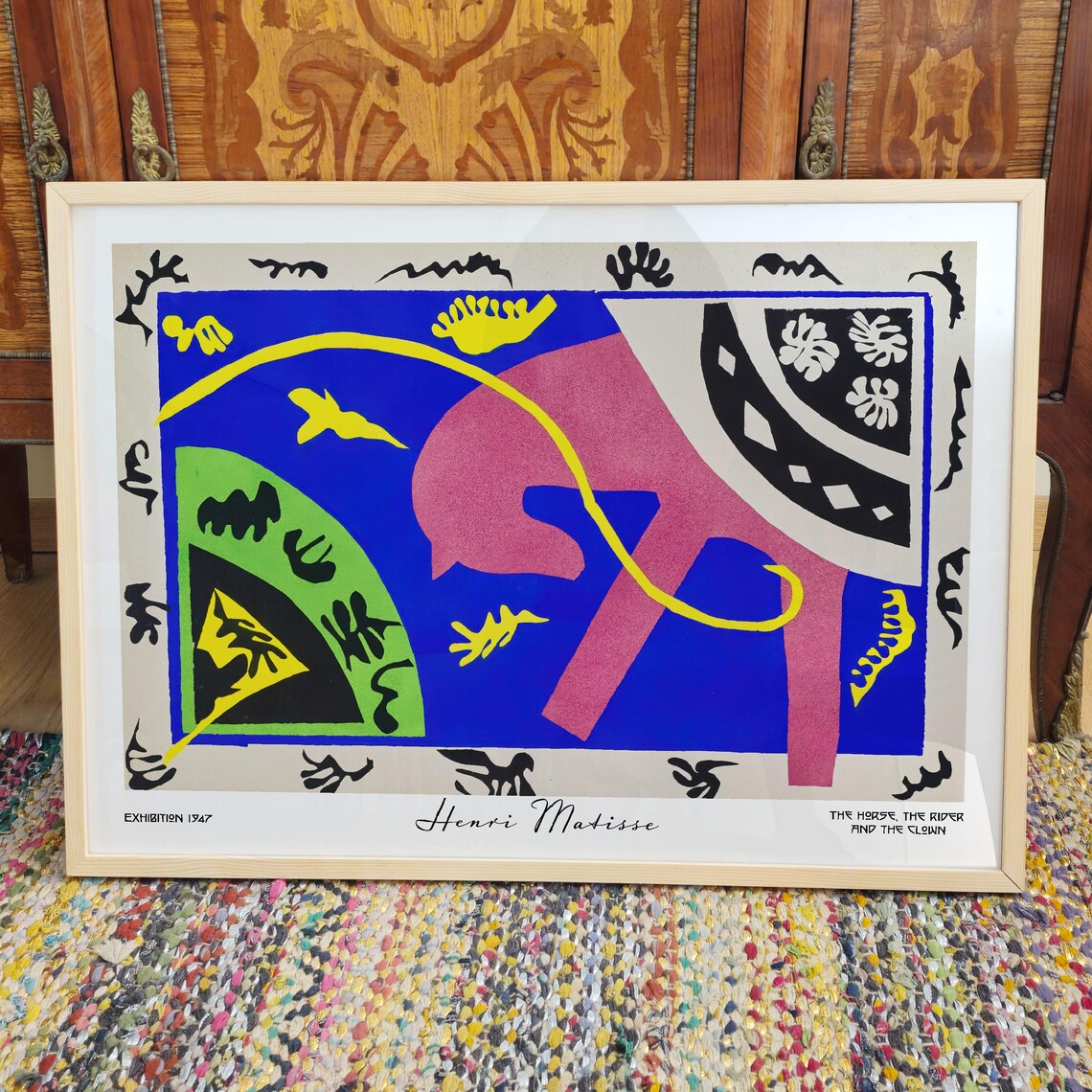 Henri Matisse The Horse The Rider And The Clown 1947 Abstract Poster - Image 3