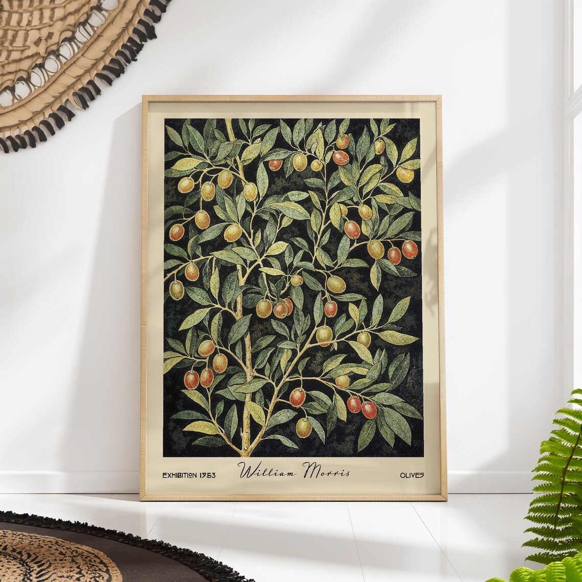 William Morris Olives Botanical Kitchen Decor