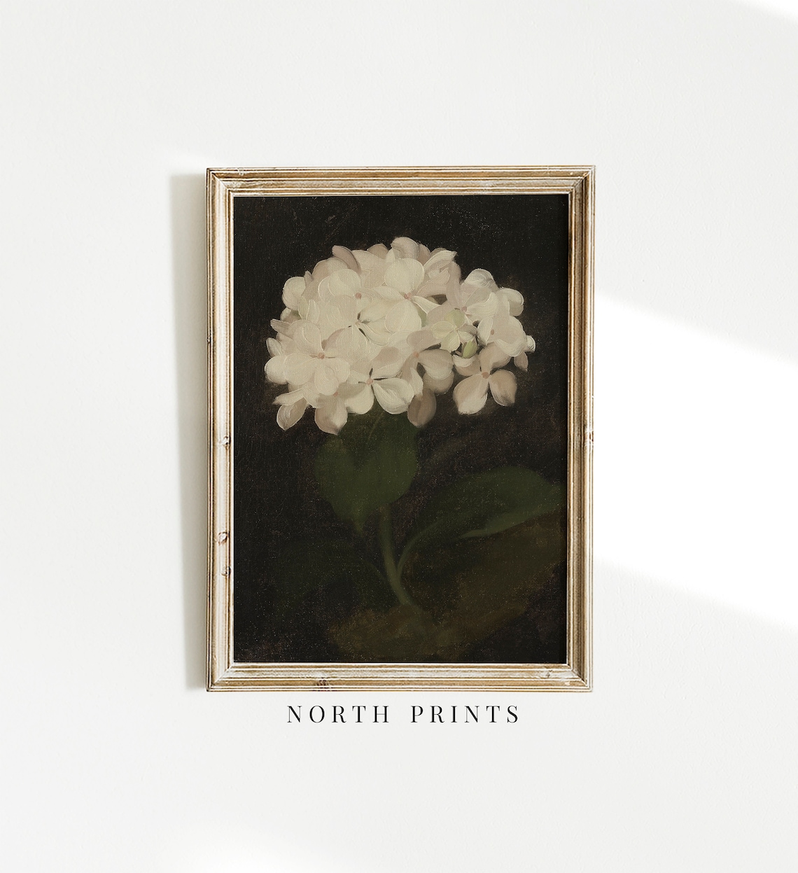 Hydrangea Painting Vintage Botanical Flower Art Print - Image 3