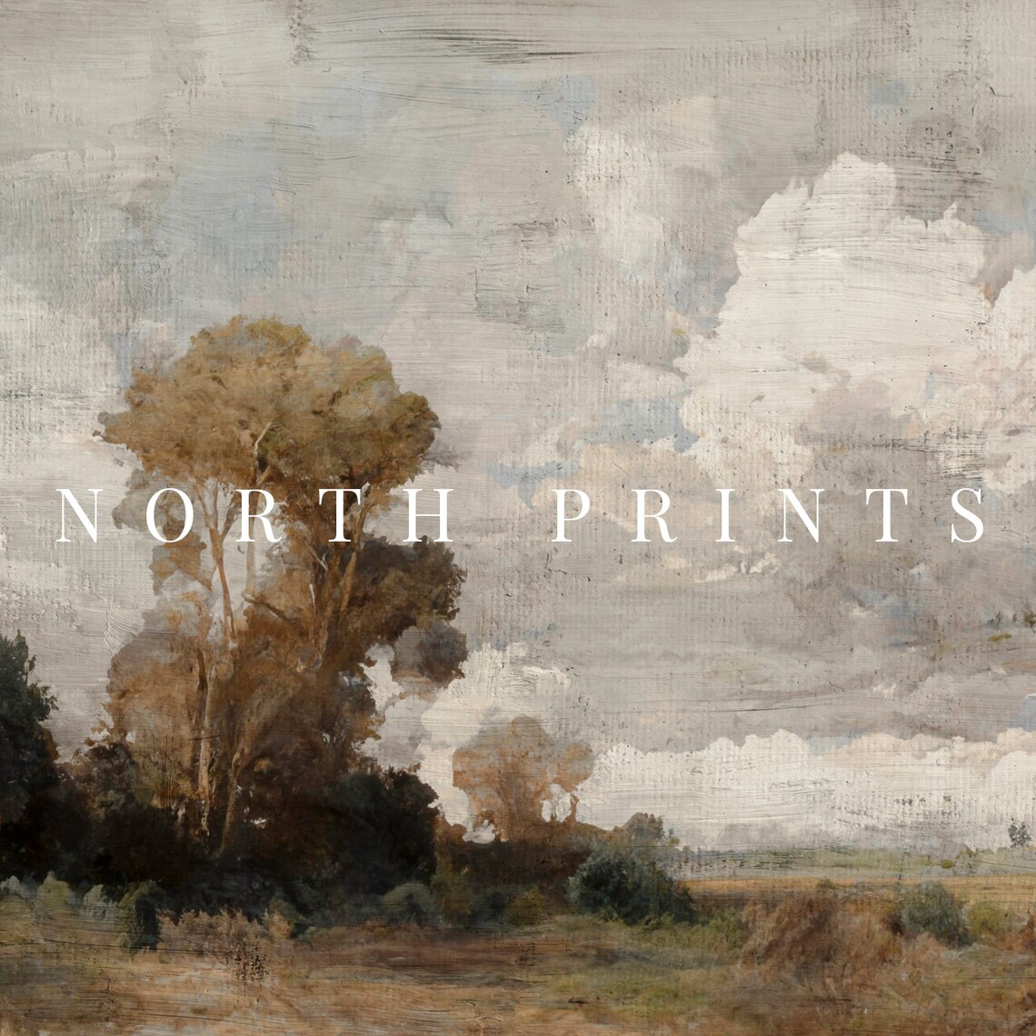 Rustic Landscape Farmhouse Landscape Art Print - Image 2
