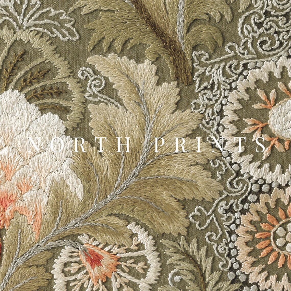 Green Vintage Tapestry Wall Art Textile Wall Art Modern Farmhouse 1024 - Image 4