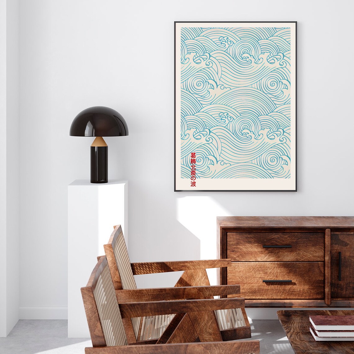 Hokusai Japanese Waves Art Print, Asian Wall Art - Image 2