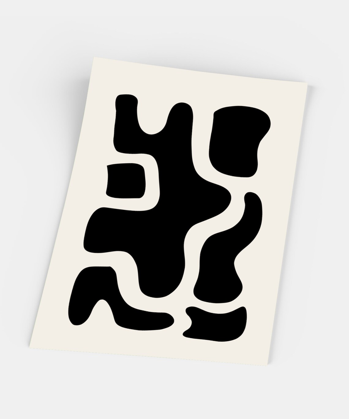Minimalist Abstract Lines Poster Art Print - Image 5