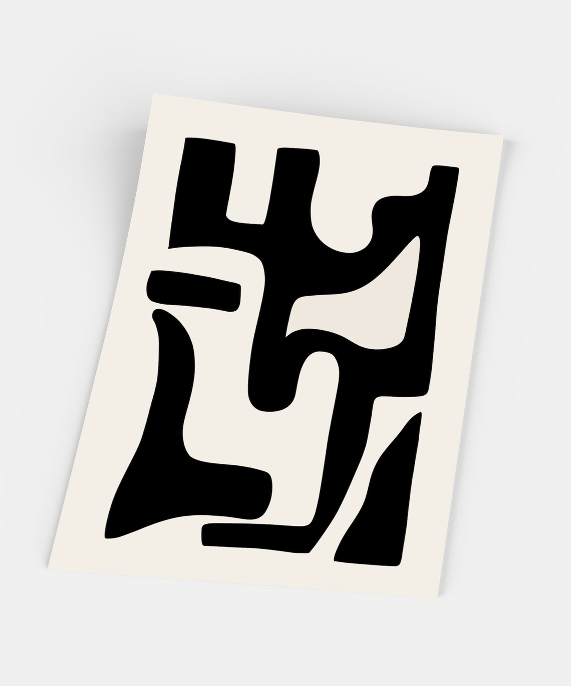 Minimalist Abstract Art Print, Modern Wall Decor - Image 5