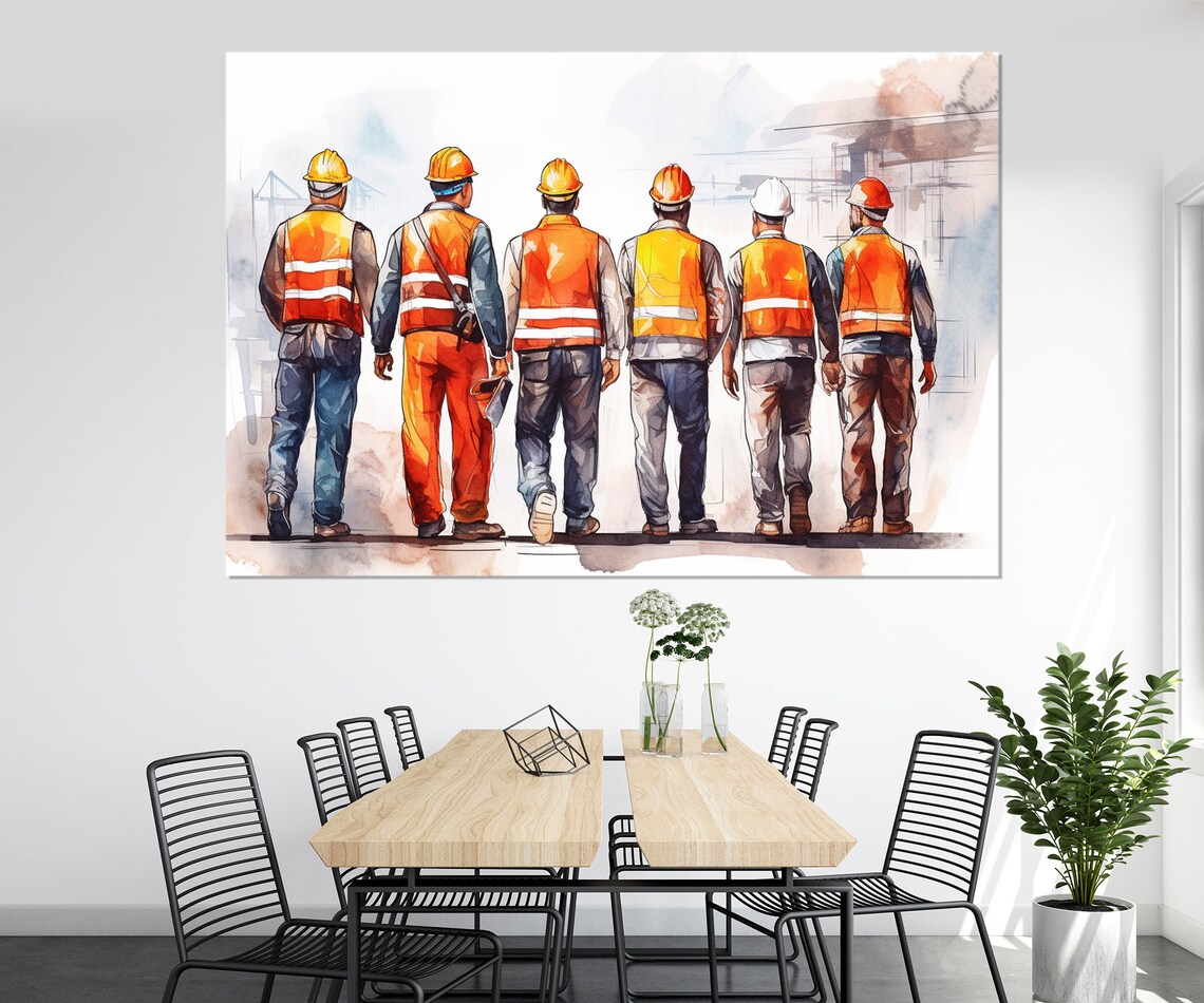 Engineering Wall Art, Architect Company Gift