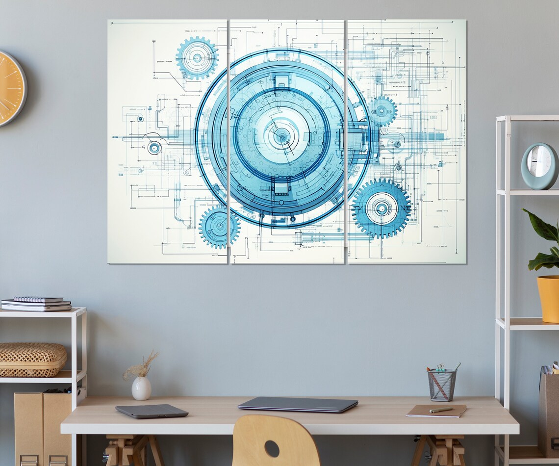 Engineering Gift, Engineering Drawing Poster - Image 3