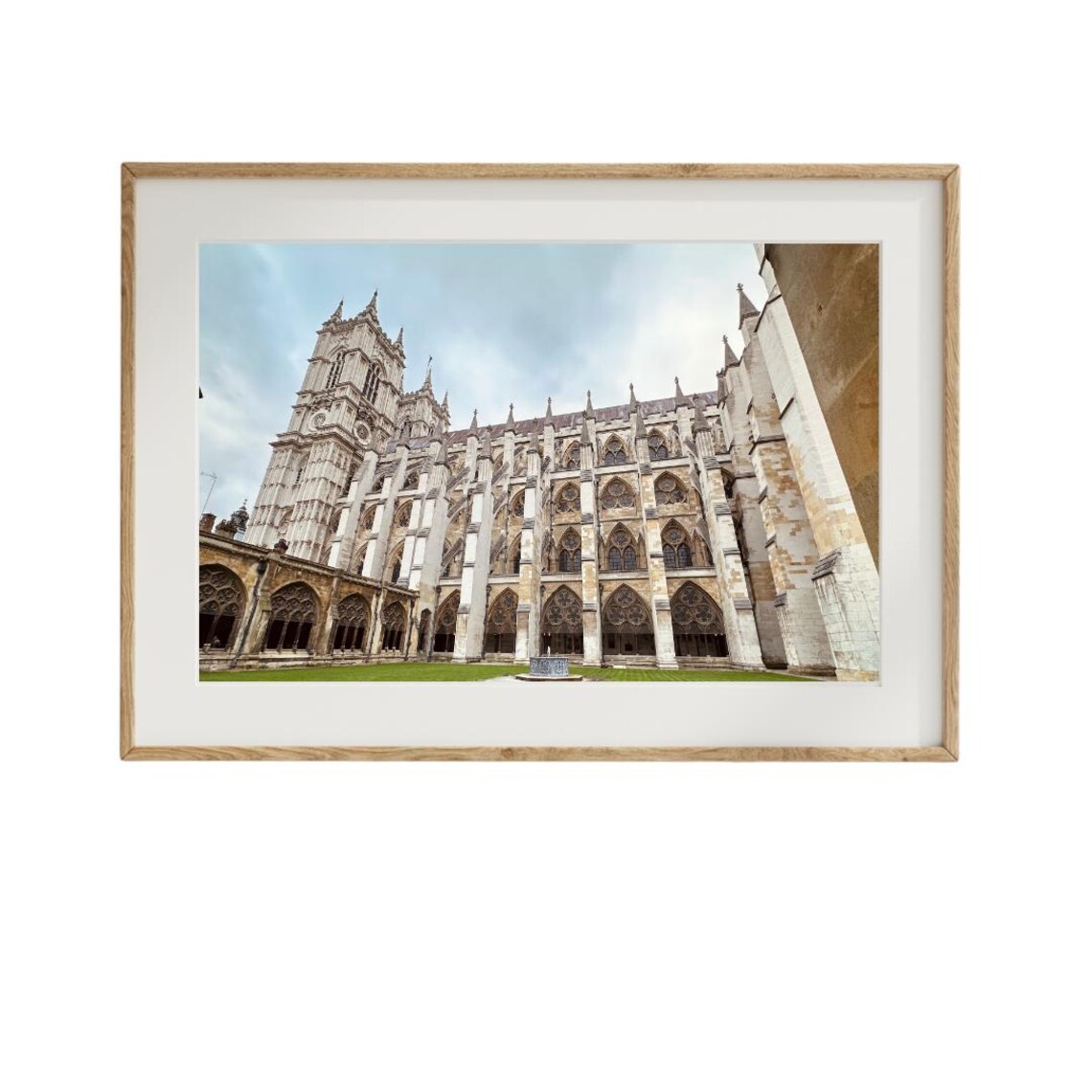 Westminster Abbey, Gothic Architecture Travel Poster