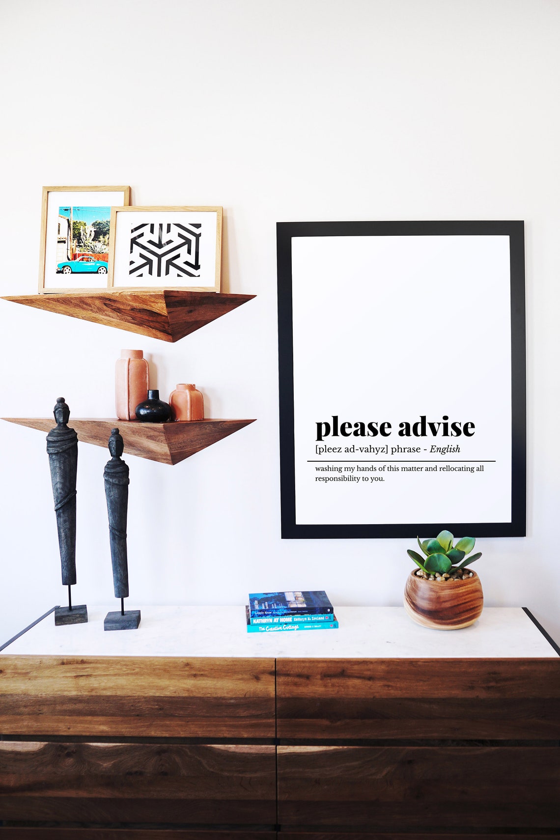 Please Advise Definition Funny Office Email Humor Dictionary Poster - Image 3