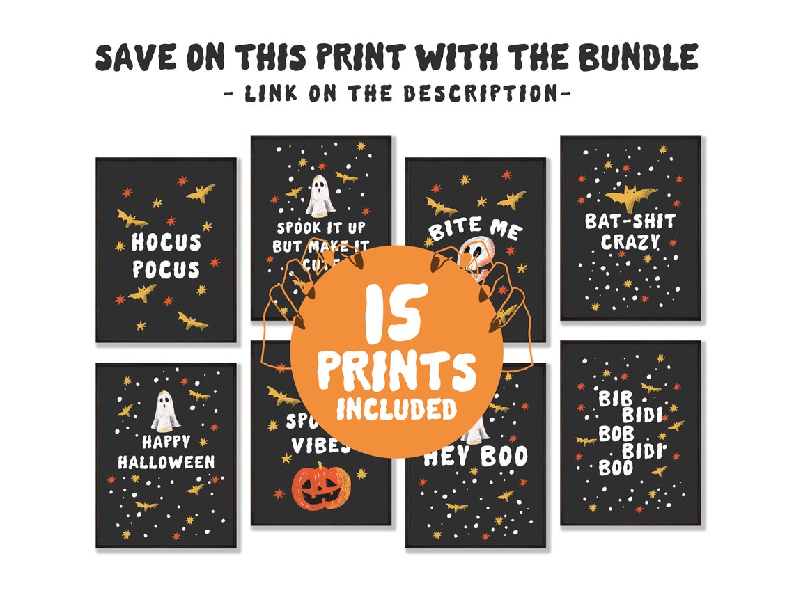 Hex the Patriarchy Skull Feminist Spooky Halloween Wall Poster - Image 3