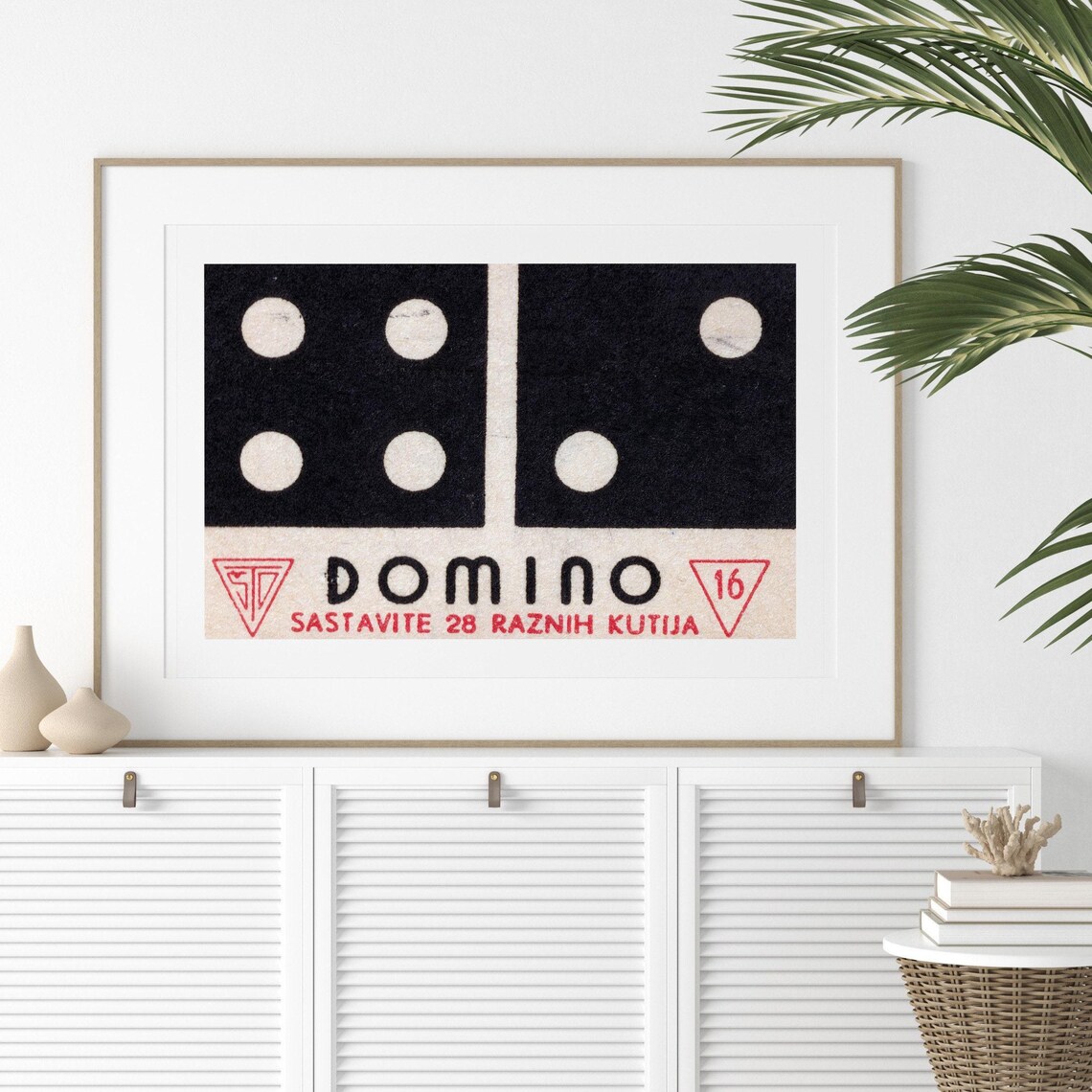 Domino Matchbox Vintage Eastern Europe Poster Print - Image 2