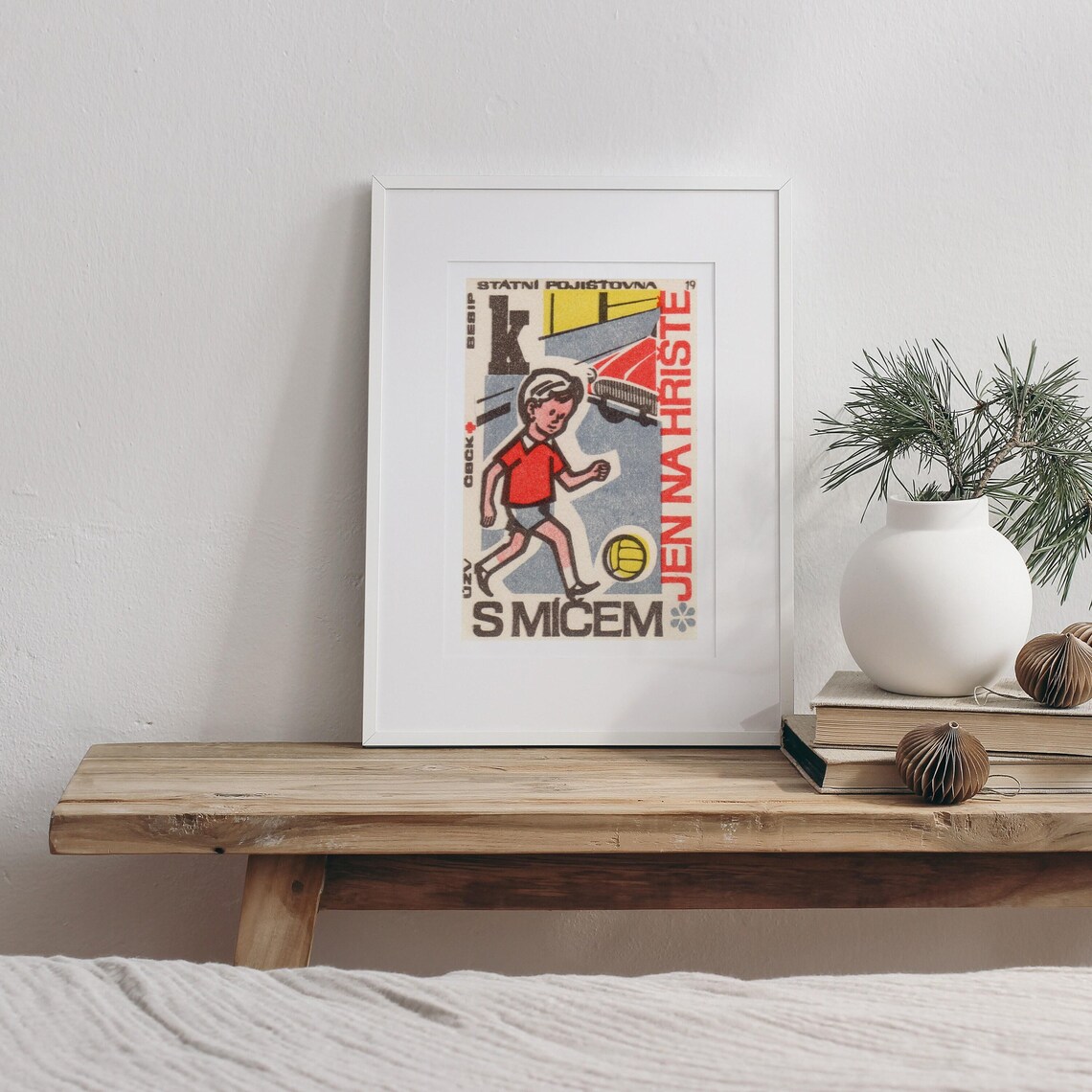 Play Ball Only on the Pitch Czech State Insurance Sports Poster - Image 3