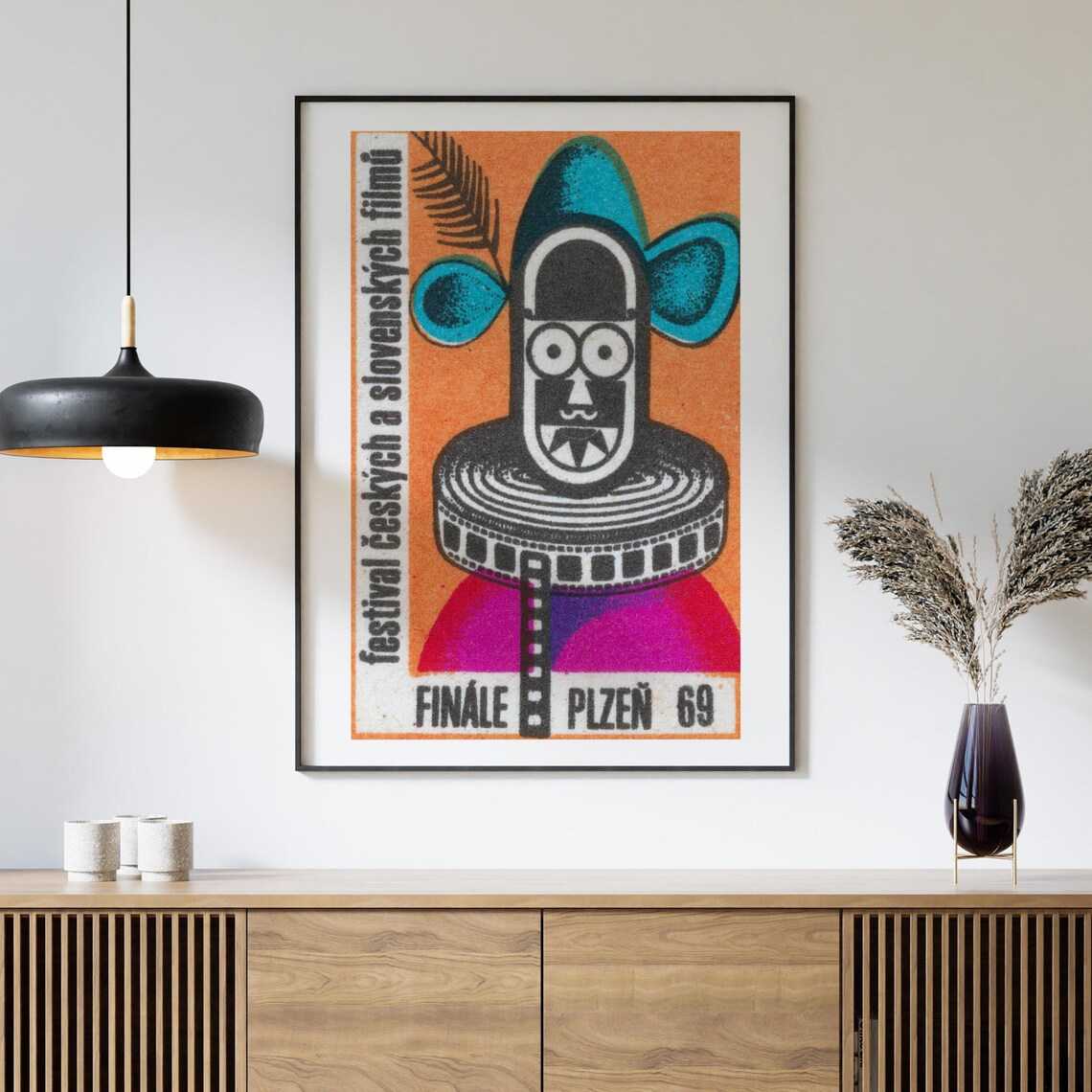 Festival of Czech and Slovak Films Vintage Poster Print - Image 4