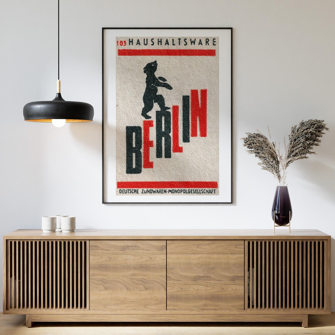Berlin Bear Vintage Eastern Europe Art Print - Image 4