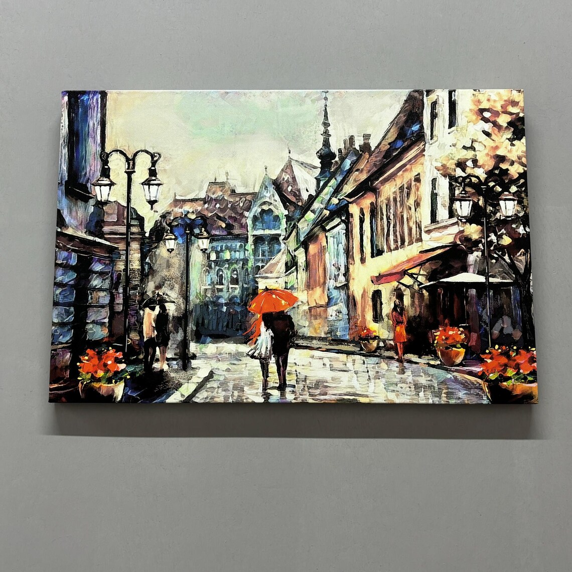 Paris Street View 3D Landscape, City Decor